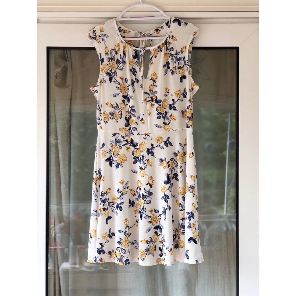 Bebop Skater A-line dress with keyhole